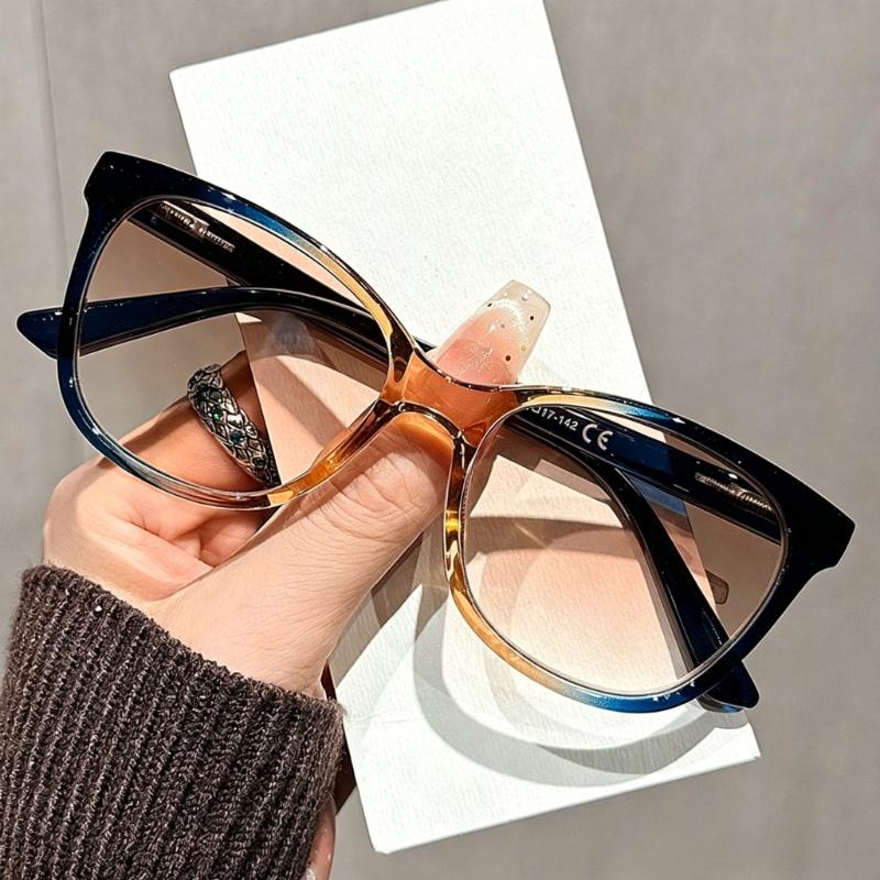 New Fashionable Presbyopia Sunglasses Unisex Large-Frame Spring-Arm High-Definition Reading Glasses Diopter +1.0 To +4.0