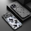 Silky Buwknots Print Case For iPhone 17 Pro Max Case iPhone 16 15 14 13 Pro Max 17E Magnetic For Magsafe Thin Ring Hybrid TPU+PC Matte Cover