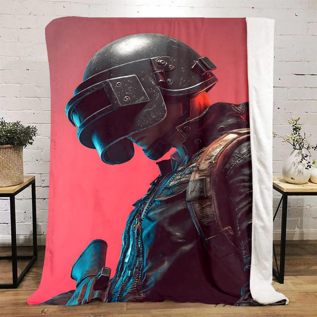 1 Stück Pubg Winter Tarnung Geeignet für alle Jahreszeiten Weiche Bequeme Sofa Büro Reise Heimdecke Perfektes Geschenk