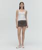 Sopeuteuseoul Eyelet Mesh Sleeveless Top [White]
