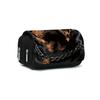 Câine Rottweiler Model Pânză Dublă Flip Toc 3D pentru Creioane Unisex Cel Mai Bun Cadou pentru Școală & Birou Copii