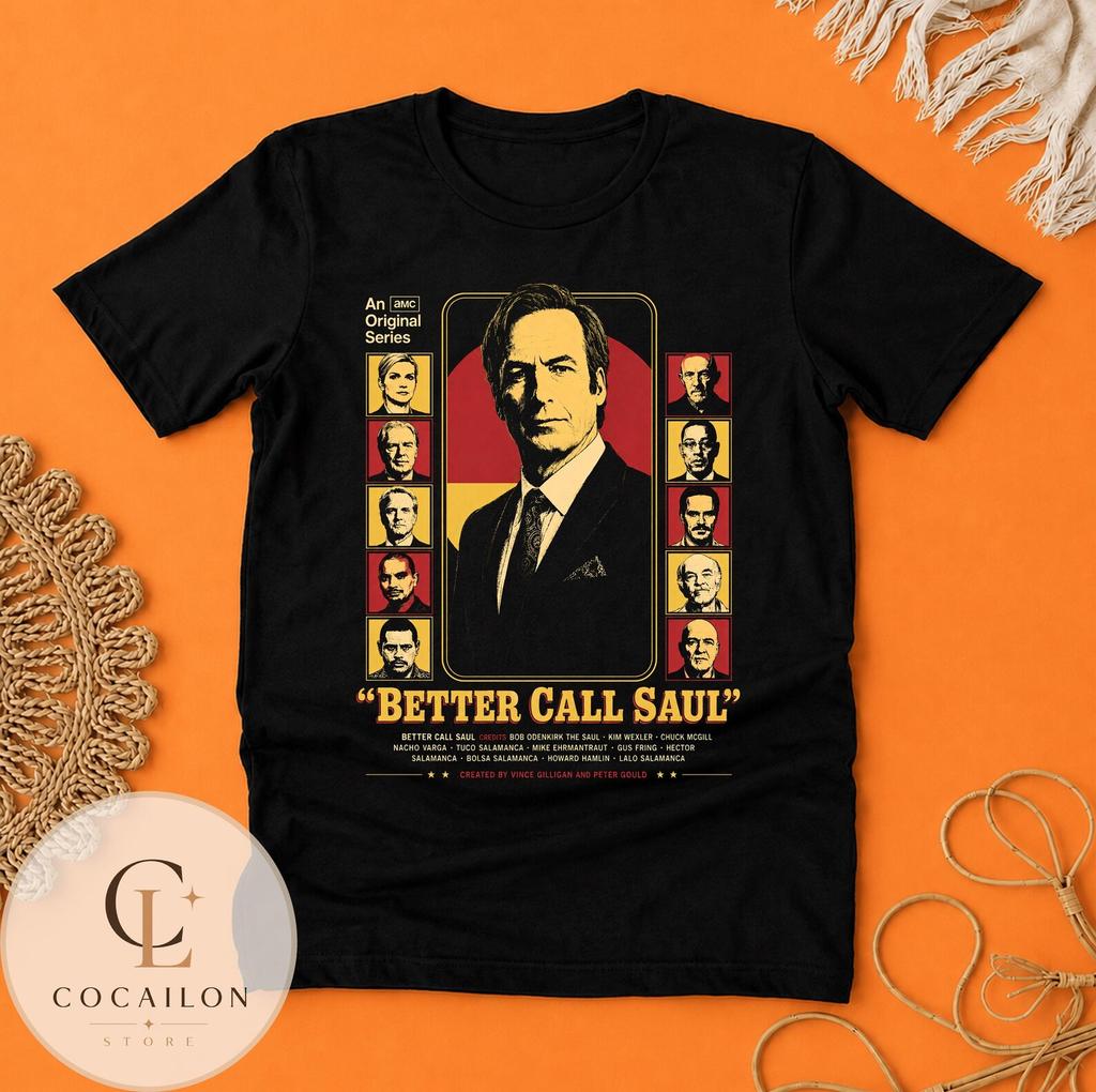 Better Call Saul TV Series Graphic T Shirt, Saul Goodman Fan Tee