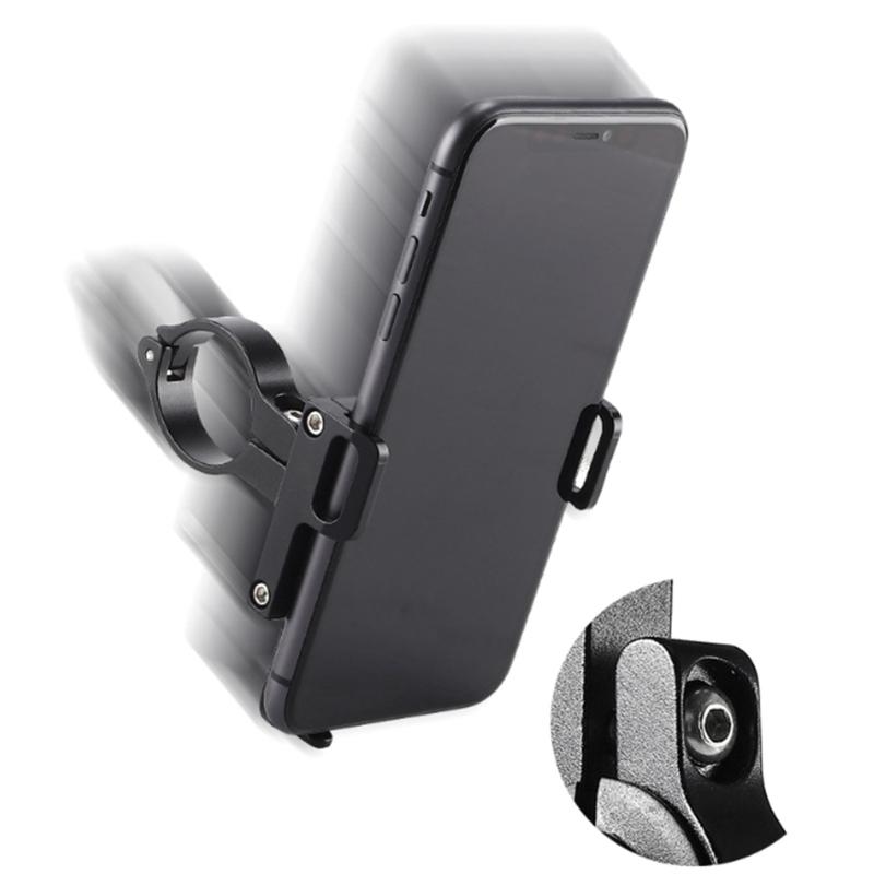Detachable Shockproofed Bicycles Stand Secure Phone Mount Solid Cycle Phone Rack for Daily Commuters and Cyclists