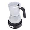 Electric Coffee Maker 3 Cup Aluminum Octagonal Electric Mocha Pot for Home Travel  