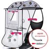 Parasole per Auto Elettrica: Tendalino Gonfiabile, Scudo Paravento Antipioggia, Copertura per Bicicletta e Motocicletta