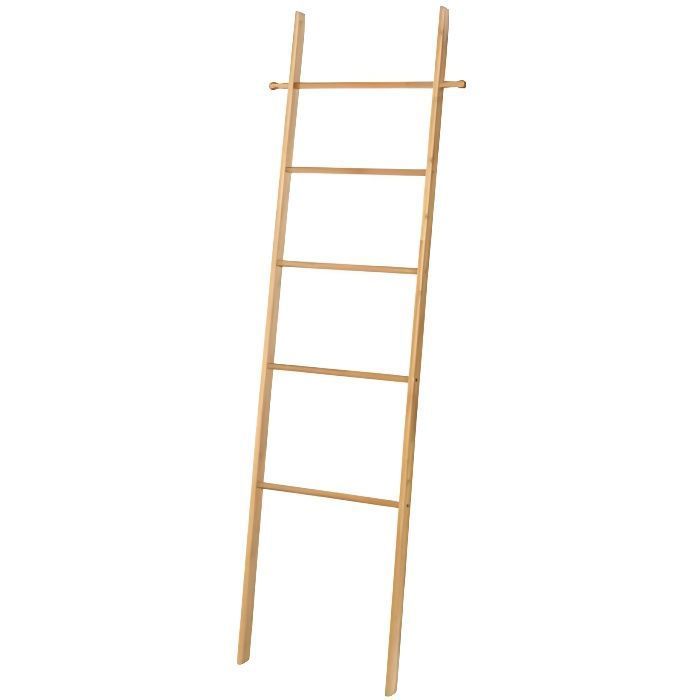 Echelle Décorative En Bambou Bahari - WENKO - H170 Cm - Marron
