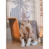 Sphynx Katze Kleidung Weiche Baumwolle Unterwolle im Winter für haarloses Katze Warmer Rollkragen 4-beiniger Strampler Für Devon Rex Katze Kostüme