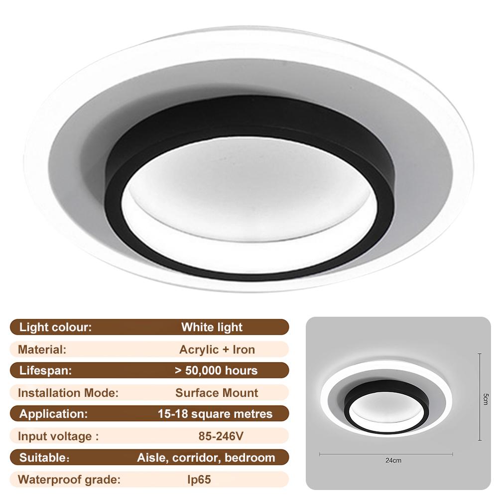 Modern Aisle LED Ceiling Lamp Simple Minimalist Chandelier For Corridor Entrance Attic Indoor Lighting Fixtures Pendant Light