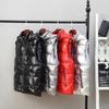 Men's Shiny Autumn/Winter Thickened Sleeveless Vest - Warm Korean Trend Outerwear for Couples
