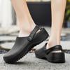 Fashion Comwarm Heren Klompen Pantoffels Mode Antislip Tuinschoenen Waterdicht Slijtvast Keukenschoenen Nieuwe Grote Maat Rubber Sandalen