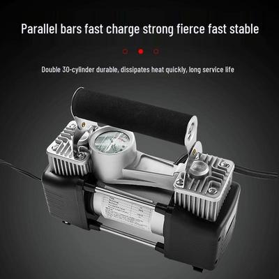 Portable High-Power 12V Car Air Pump with Fast Charging