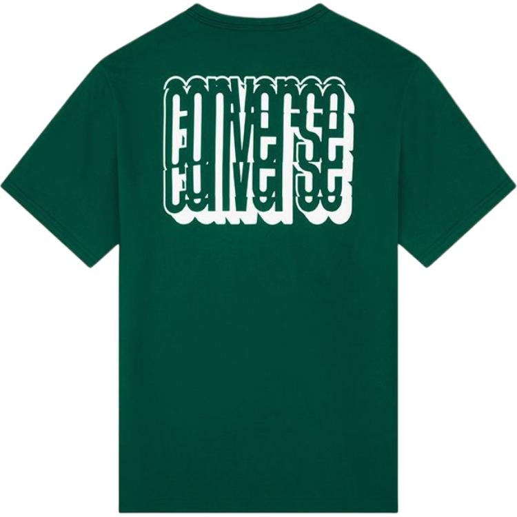 Converse Tops T Shirt Men's Green 10019931-A03