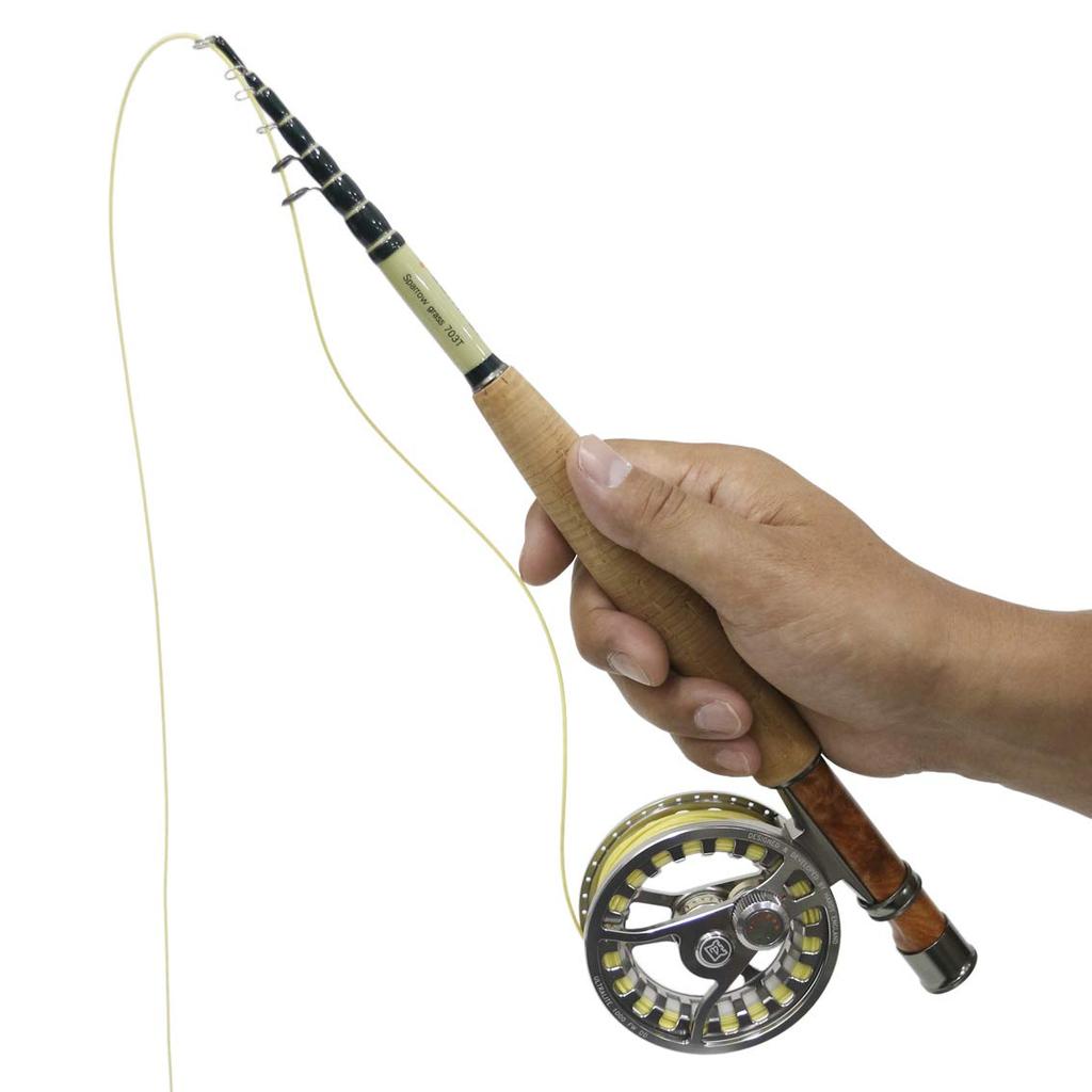 Jointer Sparrow Glass Fly Glass Telescopic for Rainbow and Mountain Trout 7'0" #3 Rod, Rod, Rod, Yamame, Iwana, Trout, Fishing,