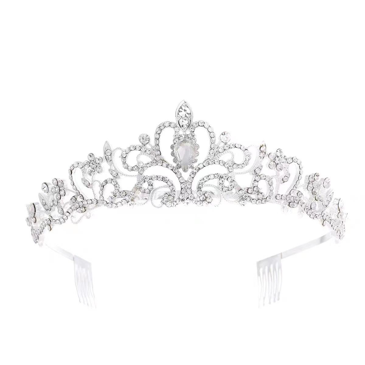 Элегантный свадебный венец — фото 6