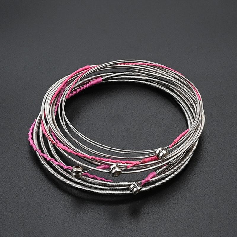 4-string Acoustic Guitar Strings Replacement Stainless Steel Bass String Durable