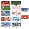 Santa Claus Folding Card Envelope 10Card Positions Christmas Decorations  Party Gifts