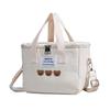 Canvas Baby Diaper Organizer Cartoon Single Shoulder Bag Women Handbag  Stroller Accessories