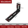 Stainless Steel Adjustable L-Shaped Load-Bearing Bracket