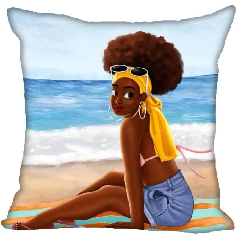 Home Sofa Office Cushion Pillowcase Wholesale New African Cartoon Women's Geometric