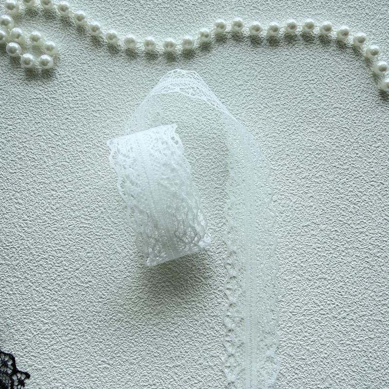 3cm Colorful Lace Trim for DIY Hair Accessories & Bow Knot Decoration - Graduation Brooch & Ribbon Craft J53.