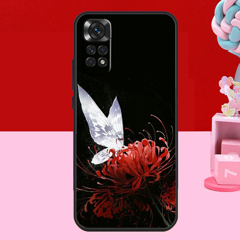 Lycoris Radiata Blume Hülle Für Xiaomi Redmi Note 12 11 10 9 8 Pro 10S 11S 12S Redmi 10C 9A 9C 9T 10A 12C Abdeckung