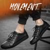 Genuine Leather Men Casual Shoes Male Shoes Autumn Winter Fashion Men'S Leather Shoes Warm Men Shoes High Quality Black Sneakers
