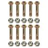 Shear Bolt Kit Shear Pin Set Compatible Shear Pin Assembly For Machines Maintains Smooth Operation Multiple Quantity Options