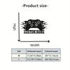 Personalized Metal Gaming Controller Wall Decor, Custom Name Sign for Gamers, All Weather Art for Game Room, Birthday Gift for Teens Adults
