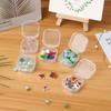 10pcs Plastic Box, Transparent Box, Jewelry Box, Earplug Box, Jewelry Box, Mini Organizer, Fish Hook Storage Box, Medicine Box