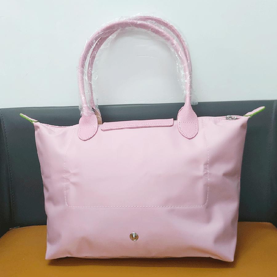 Geantă de plajă tote din nailon de înaltă calitate, geantă de mână la modă pentru femei, geantă tote de umăr Oxford, geantă de cumpărături pliabilă impermeabilă pentru femei