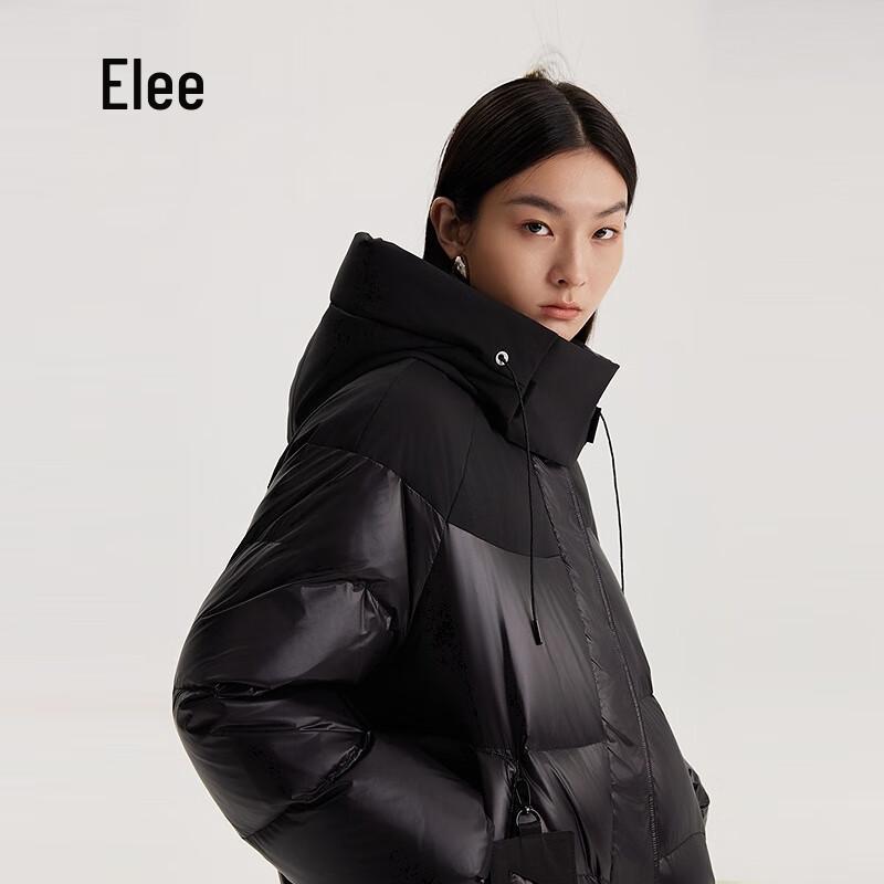 Dámská krátká bunda AILAIYI s odnímatelnou kapucí, 90% husí prachové peří