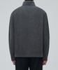 MUSINSA STANDARD Lambswool Ribbed Turtleneck Knit [Medium Grey]