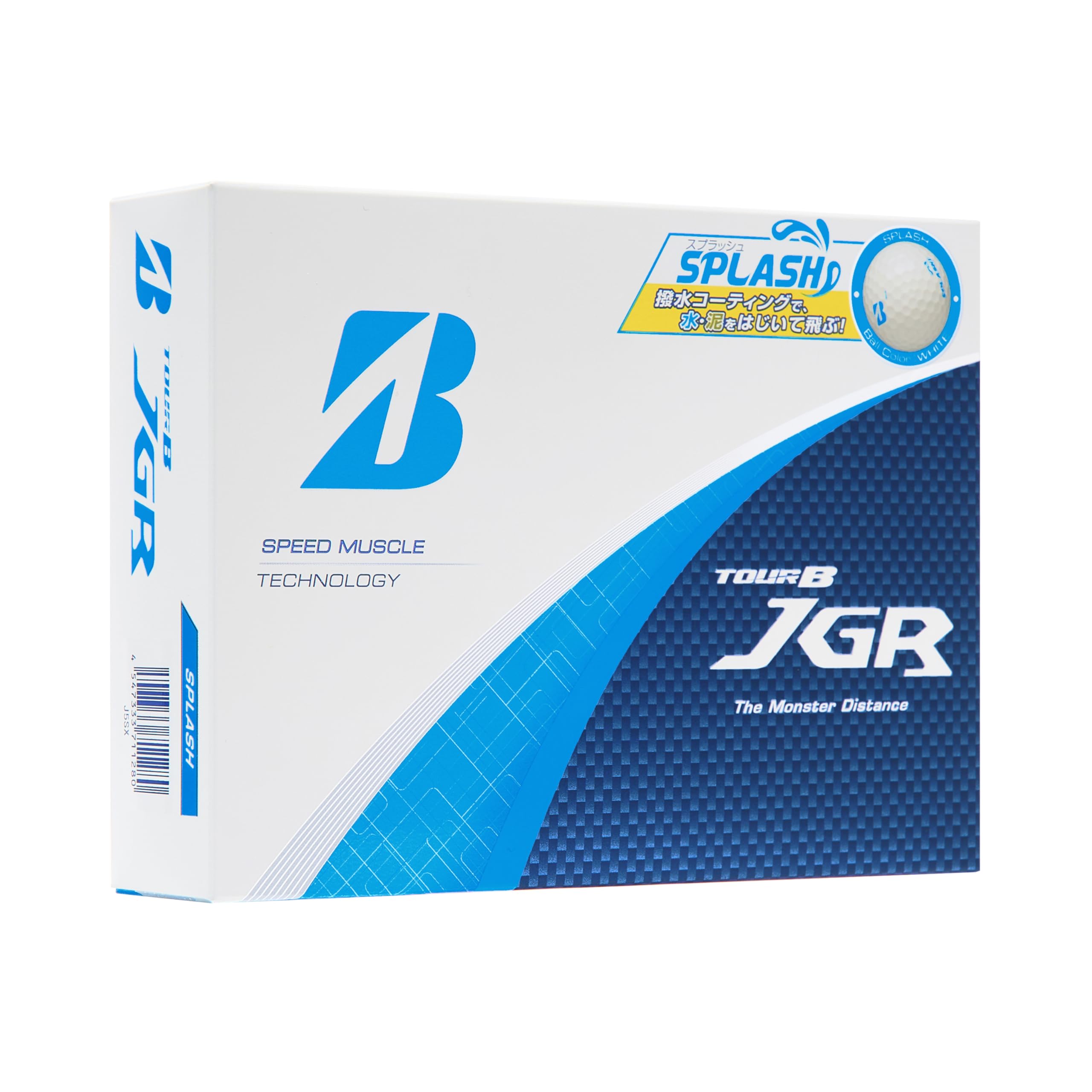 BRIDGESTONE TOUR B JGR Splash Golf 2026 Balls, Model, 12-Pack (J5SX) белый