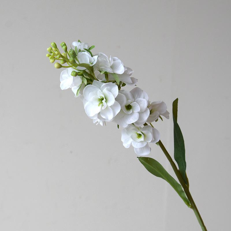 10pcs Silk Purple Hyacinth Artificial Flowers Balcony Decorative Simulation Violet Swallow Grass Fake Flower Cafe Decoration
