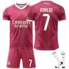 26-27 Real Madrid Away NO.2 Football Jersey for Kids and Adults RONALDO #7