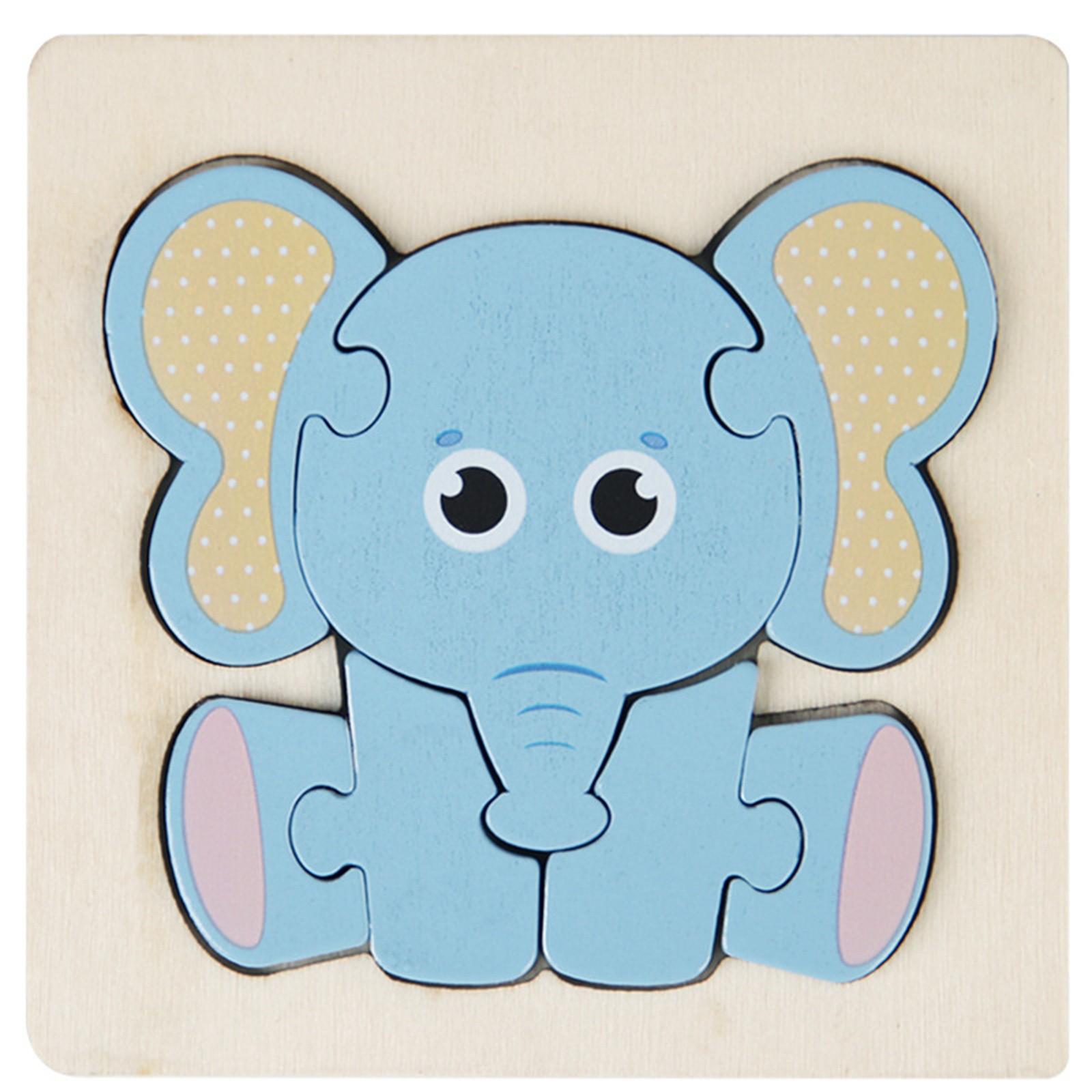 

Высококачественная 3D деревянная головоломка для детей, мультяшное животное, дорожное движение, раннее обучение, познавательная игра, головоломка, игрушки для детей One Size синий