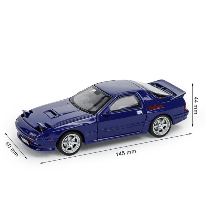 1:32 Rx7 Leichtmetall Sportwagen Modell Diecasts Metall Spielzeug Rennwagen Fahrzeuge Modell Simulation Ton und Licht Spielzeug Geschenke