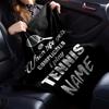 Custom Name Tennis Theme Printed Blanket - Perfect for Couch, Bed, Travel & Outdoor Use | Machine Washable, Cozy & Durable.