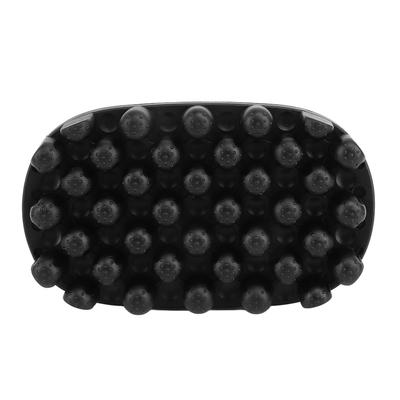Rubber Curling Hair Brush Non Absorbent Twist Curl Comb Washable Curly Hair Styling Tool for Afro Hair Small Tooth