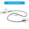 Acoustic Guitar Piezo Adapter Cable 660mm Endpin Jacks Stereo Plug Play Replacement Power Cord for Pickup Systems