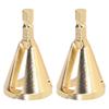 2pcs Deburring External Chamfer Tool Remove Burr Quick Release Hex Shank 3 Slot Deburring Chamfer