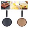 6 Inch Frying Pan Maifanshi Flat Bottom Omelette Pan Heat-Resistance Handle Aluminum Alloy Crepe Pot