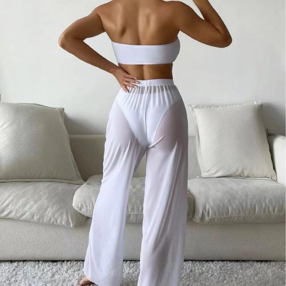 Split Bikini Trousers Three-piece Swimsuit Women's European and American Bikini Swimsuit