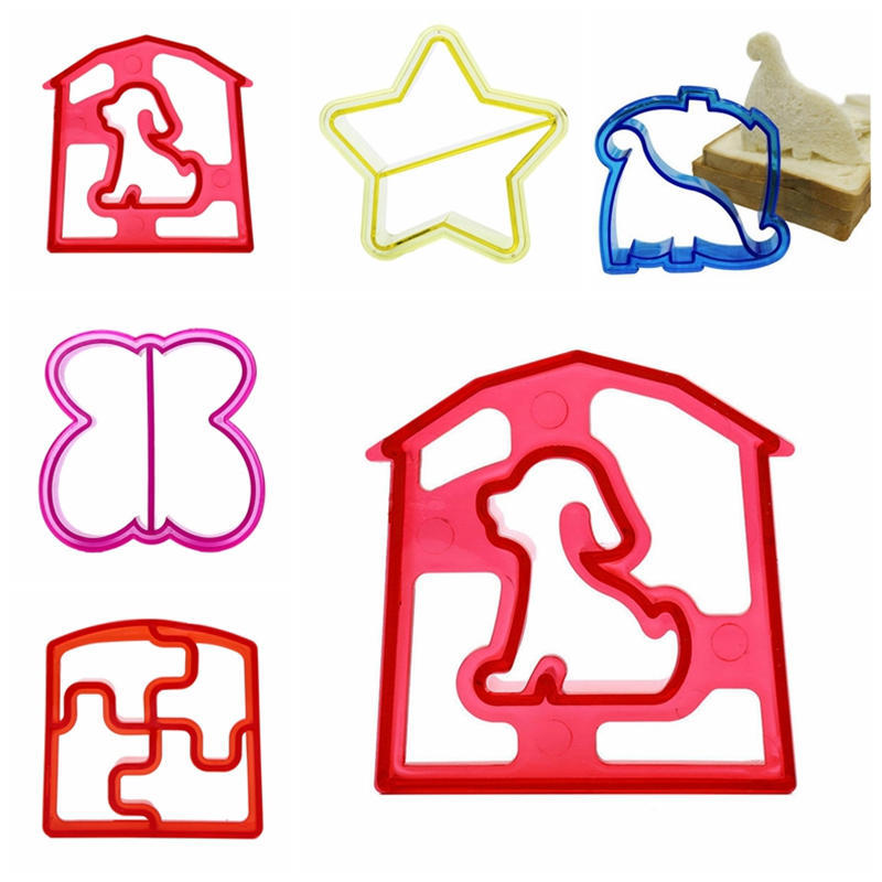 Sandwich Cutter Butterfly Dog Flower Shape Cake Bread Toast Mold Mould Maker