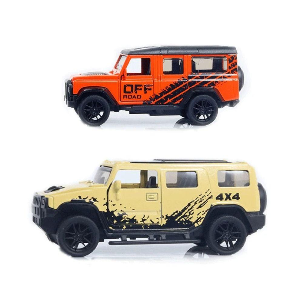 

1:43 JEEPS Wrangler Simulation Pull Back Car Car Figurines Miniatures Educational Toy