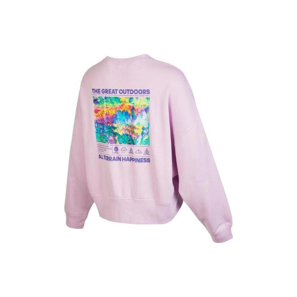 (WMNS) adidas Neo Util Sweatshirts  Pink  Women s HN2315 L