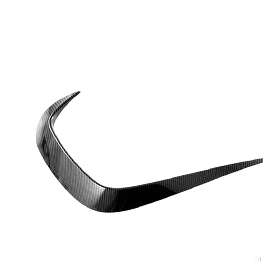 2Pieces Car Front Bumper Trim Left Right External Decoration Replacement