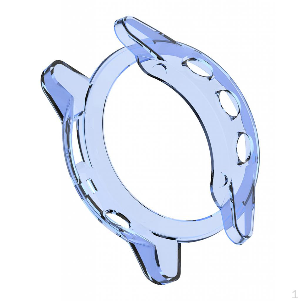 

Plating Soft Case Cover for Fenix 5 / Watch Transparent Blue