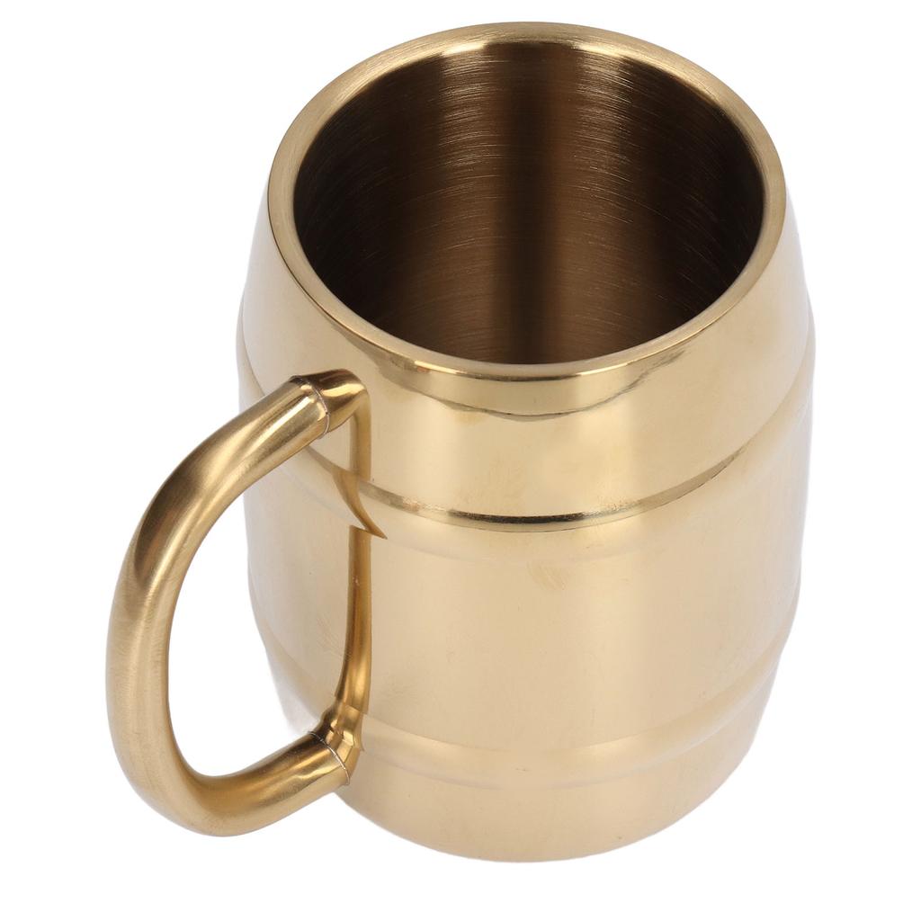 Stainless Steel Coffee Mug with Handle Double Layer Heat Insulation Coffee Cup Water Cup for