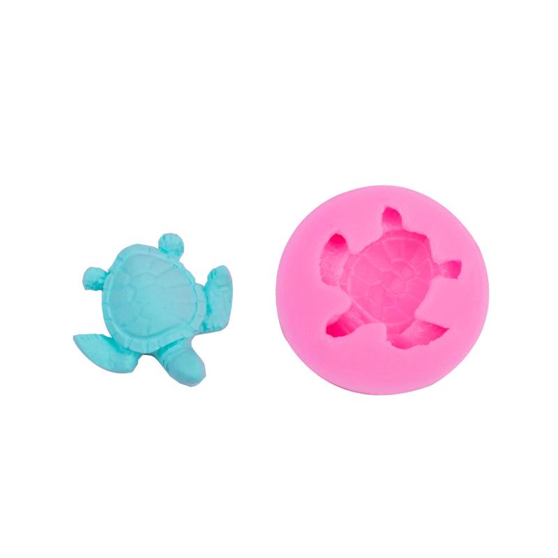 Silicone Turtle Fondant Mold for DIY Cake Decoration